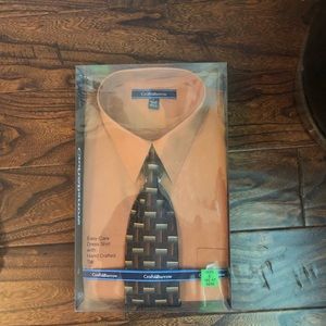 NIB Men’s Croft and Barrow Shirt and Tie